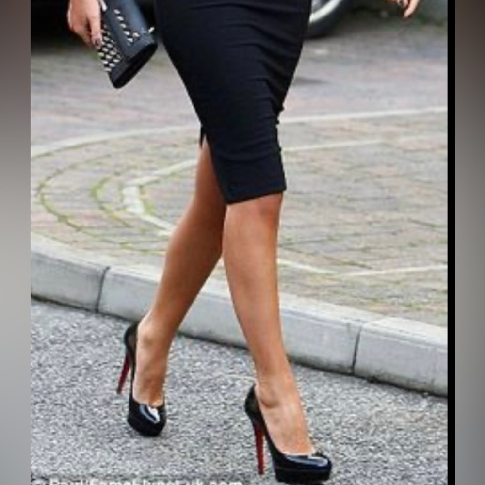 Christian Louboutin Patent Bianca Pump